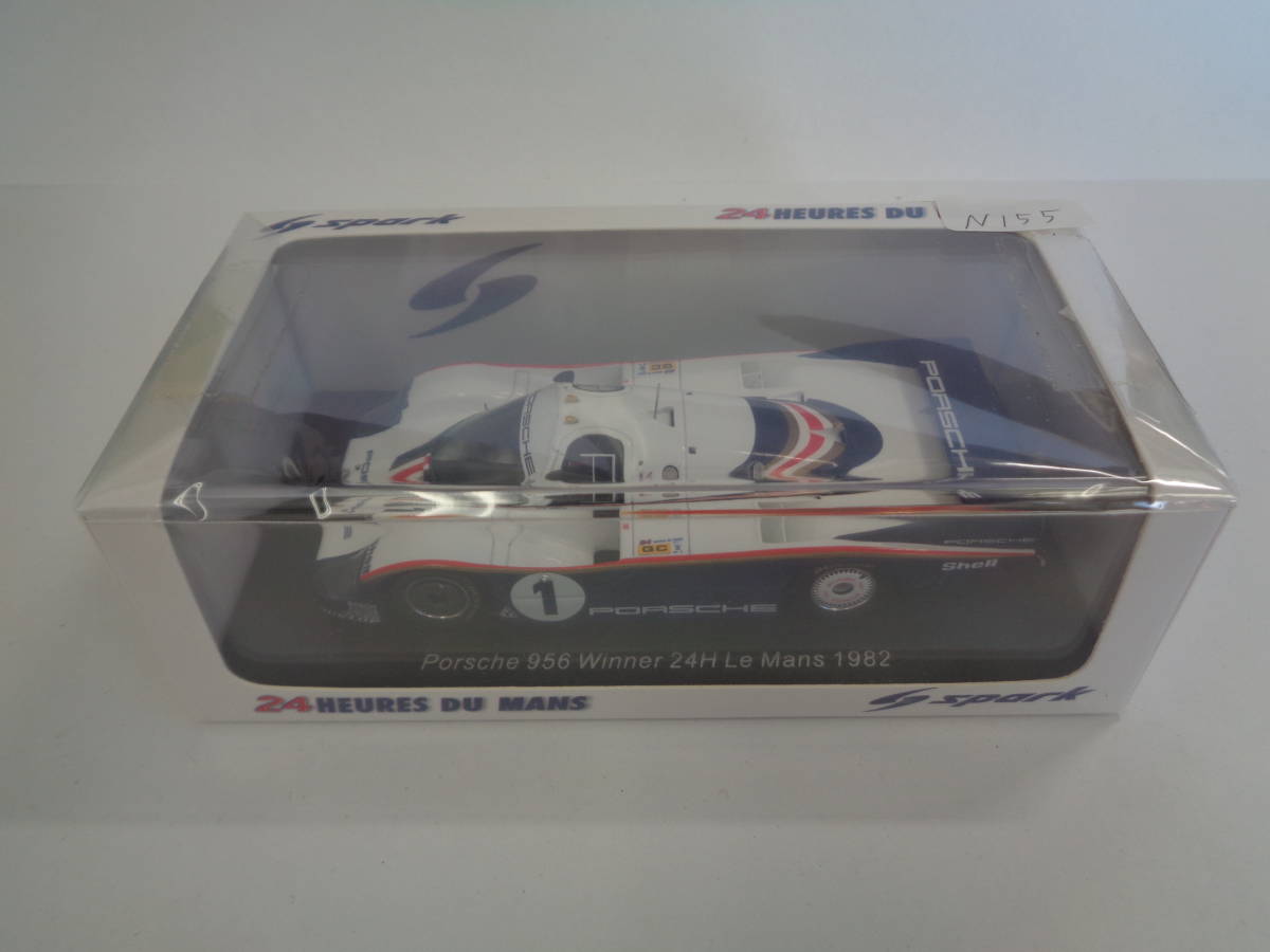 SPARK 1/43 ポルシェ Porsche 956 Winner 24H ルマン 1982 シュリンクあり 未開封品 管理ZI-N155_画像1