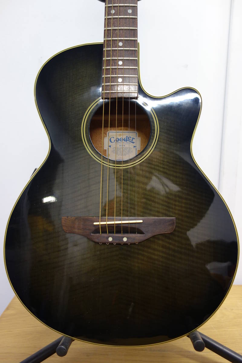 Cooder エレキ アコースティックギター CP45 エレアコ ソフトケース付き 中古 ジャンク品 管理ZI-170_画像5