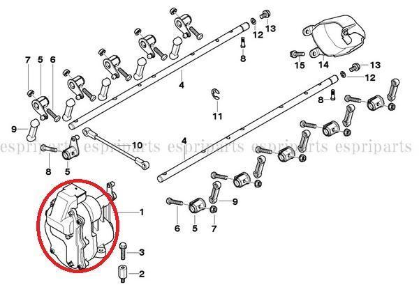 BMW E60 M5 スロットルモーター スロットルアクチュエーター スロットルバタフライアクチュエーター 1362 7834 494 新品_画像2