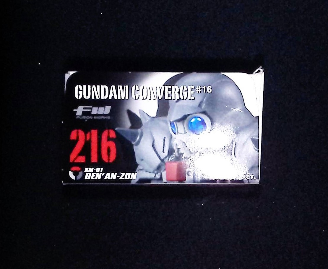 新品未開封品　※外箱擦れ窪み※　ガンダムコンバージ ＃16 216　デナン・ゾン　FW GUNDAM CONVERGE　食玩　デナンゾン_画像3