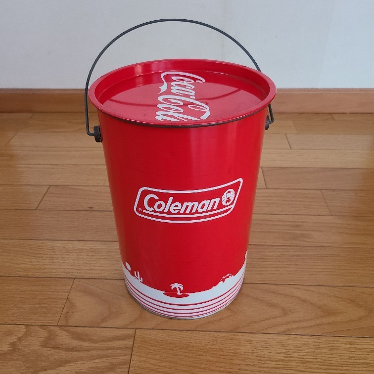 コールマン コカコーラ ノベルティ 缶 ペール Coleman_画像1