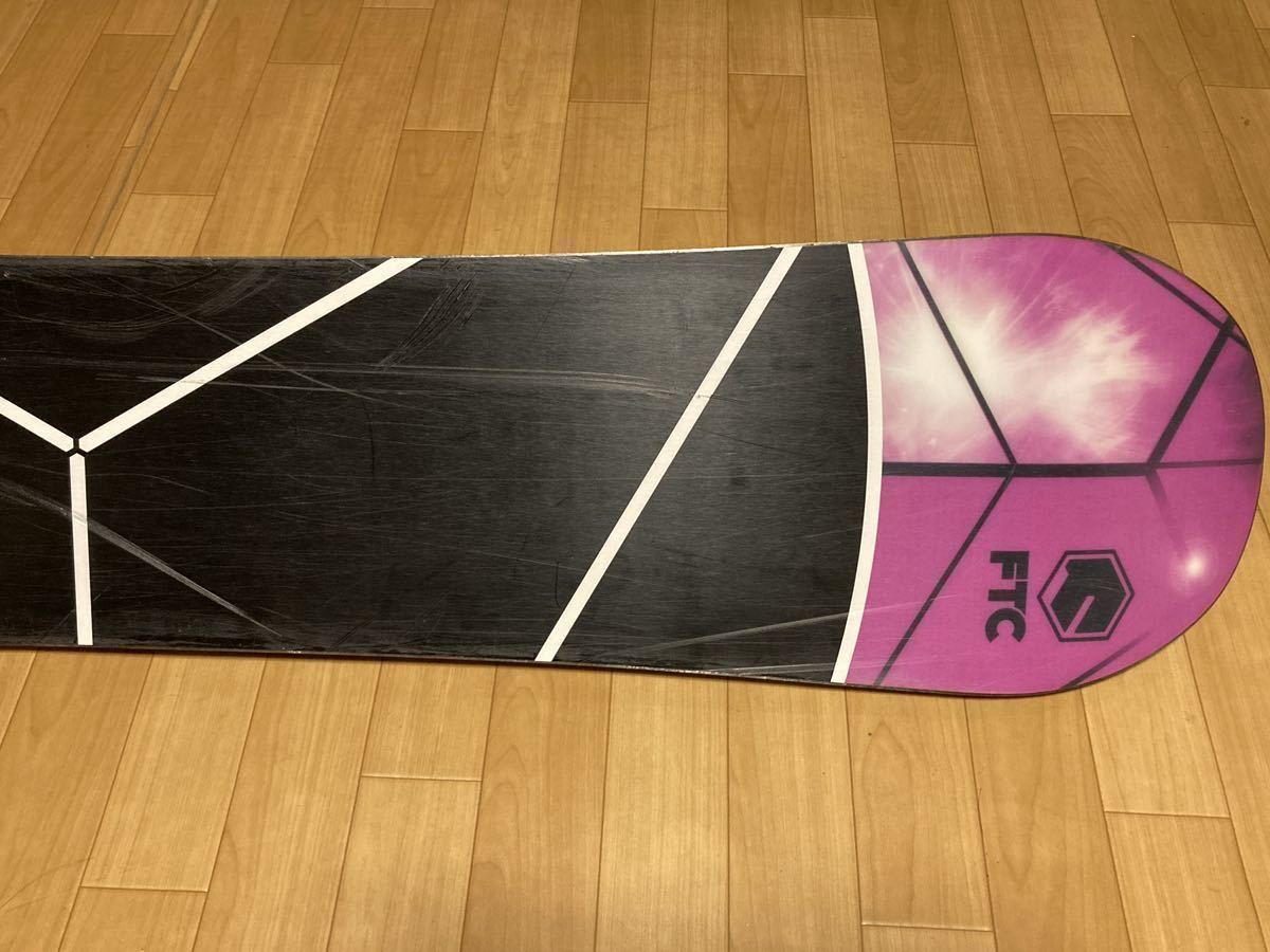 【中古品】FANATIC SLANTED 154cm スノーボード ボードカバー付き_画像5