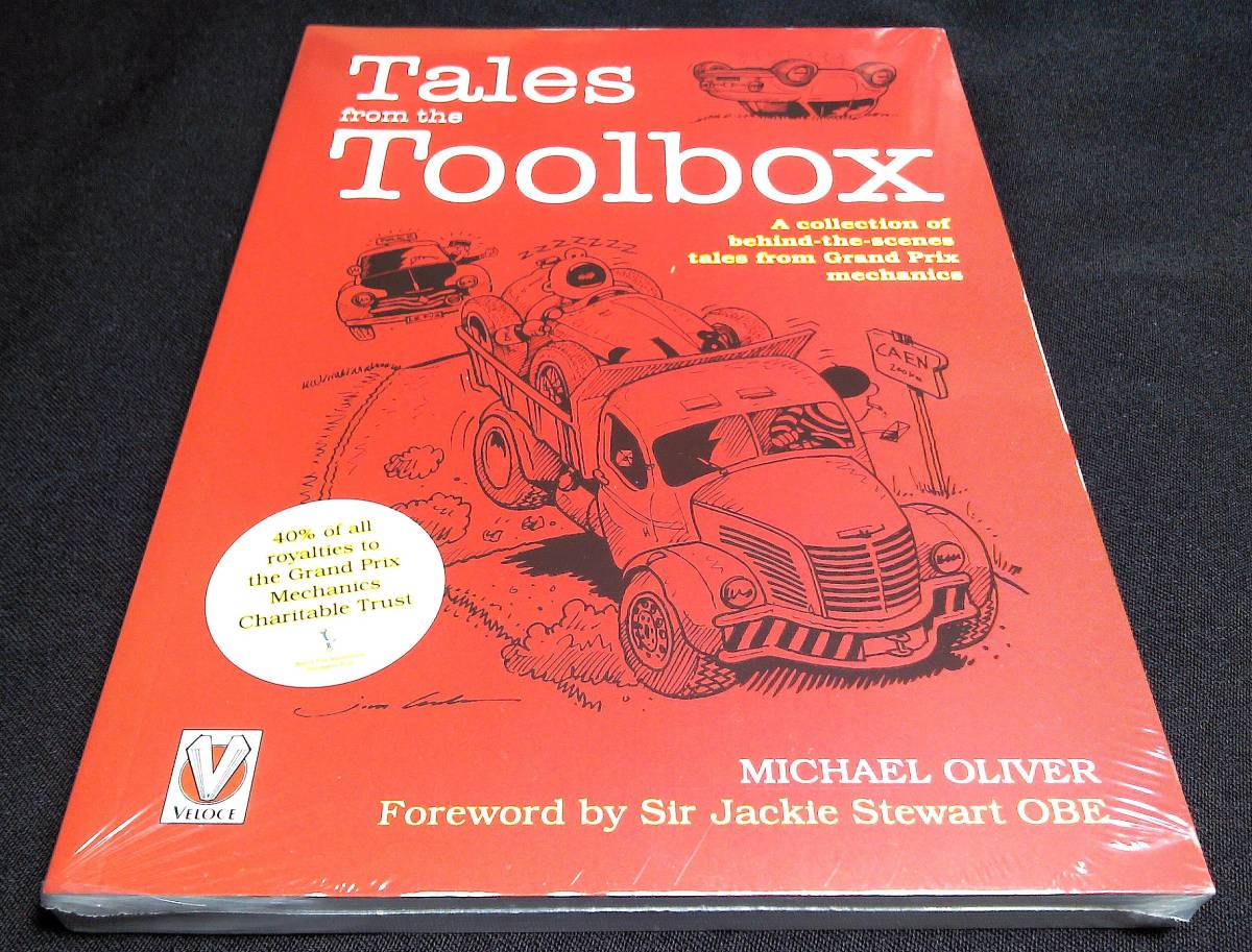 ＜洋書＞グランプリの舞台裏　メカニック裏話『Tales from the Toolbox』Collection of Behind-the-Scenes Tales from GrandPrix Mechanics