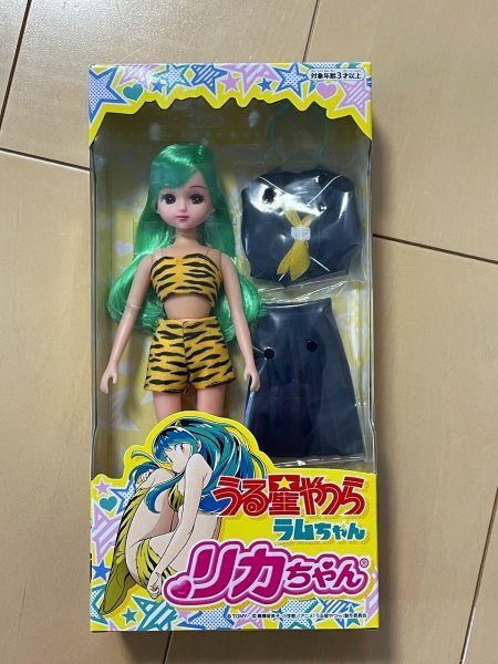  Urusei Yatsura × Licca-chan Ram Chan кукла новый товар нераспечатанный Takara Tommy 