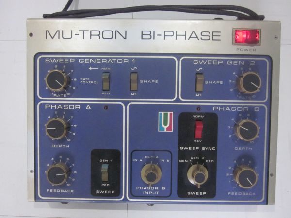 tk【80】通電確認済★musitronics//MU-TRON BI-PHASE ミュートロン　バイフェイズ_画像1