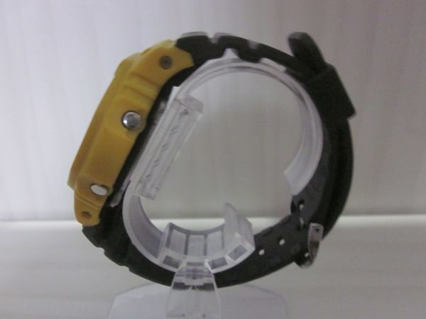 yt【60】CASIO//カシオ　G-SHOCK　PROTECTION★GW-5600RJ　メンズ腕時計　イエロー×ブラック_画像4