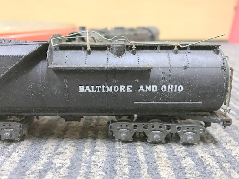 【動作未確認】Rivarossi Locomotiva 2-10-2 classe S1a Santa Fe della Baltimore&Ohio 1255 蒸気機関車 HOゲージ リバロッシ 1円~　S2485_画像9