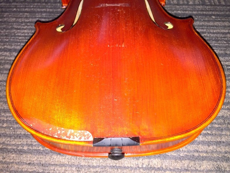 SUZUKI Violin No.540 3/4size スズキバイオリン ケース付き 1円～　Y6467_画像9
