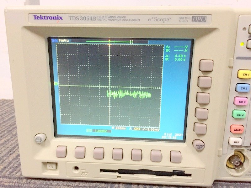 【動作未確認】Tektronix TDS3054B デジタルオシロスコープ テクトロニクス 1円～　Y6492_画像3