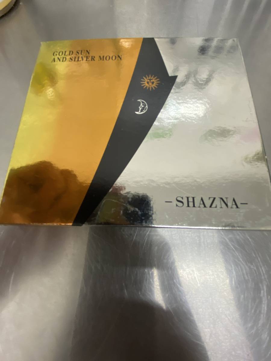 シャズナ (SHAZNA)アルバム 2CD GOLD SUN AND SILVER MOON 歌詞カードなし 箱ジャンク品_画像1