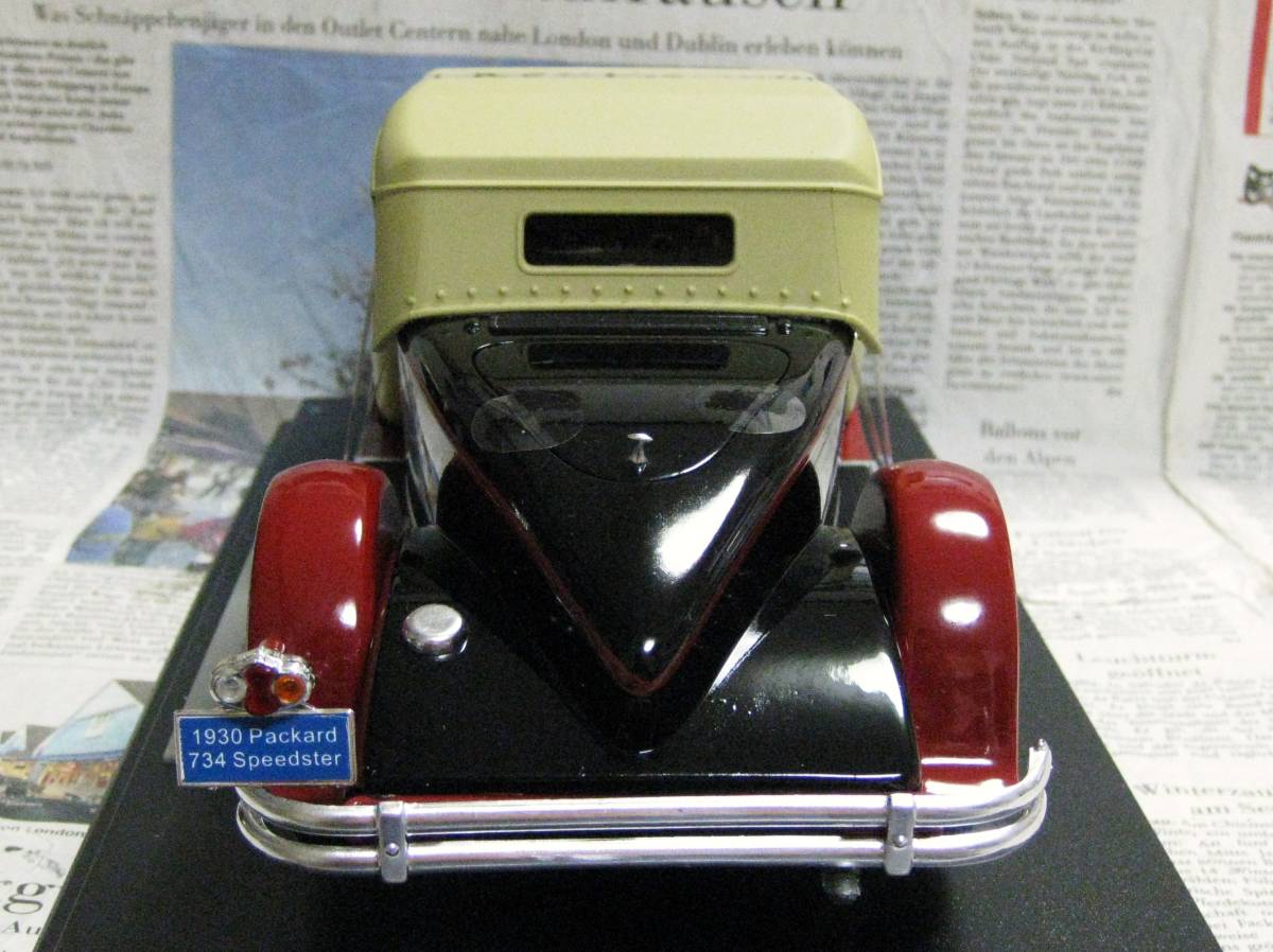 ★絶版*Signature Models*1/18*1930 Packard Boattail Speedster≠フランクリンミント_画像4