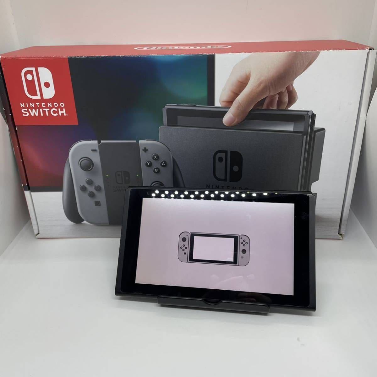 完動品 旧型 】 Nintendo Switch 本体 外箱 2018年製 ニンテンドー