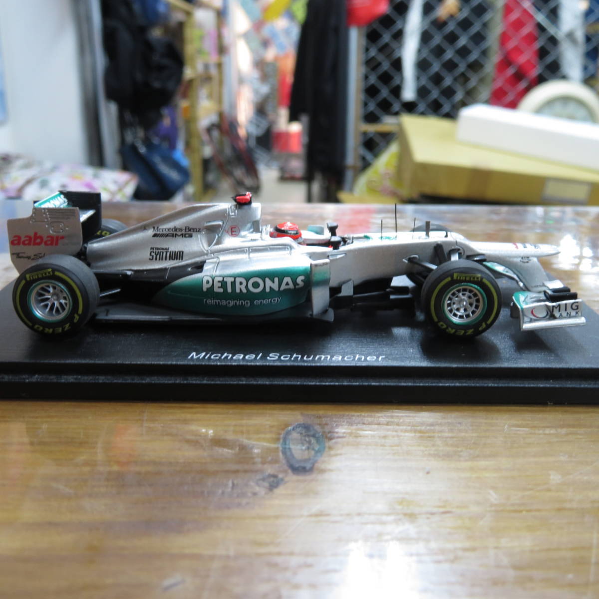 SPARK スパーク 1/43 Mercedes AMG W03 #7 Monaco GP 2012 Michael Schumacher メルセデス ミハエル シューマッハ _画像5