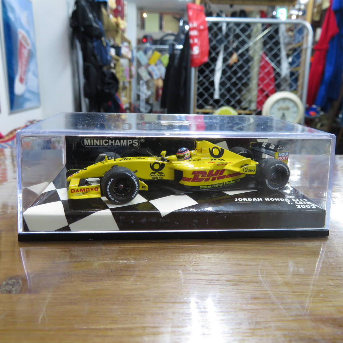 ミニチャンプス JORDAN HONDA EJ12 T.SATO 2002 1/43 佐藤琢磨_画像1