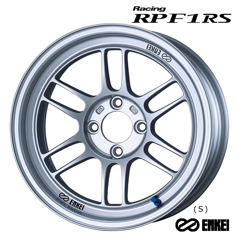 送料無料 エンケイ Racing RPF1 RS (S) 10.5J-18 +10 5H-114.3 (18インチ) 5H114.3 10.5J+10【1本単品 新品】_画像1