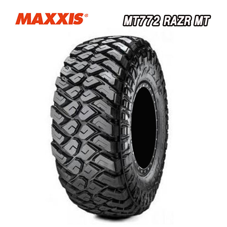 送料無料 マキシス サマータイヤ MAXXIS MT772 RAZR MT MT772 RAZR MT LT29570R17 10PR 【2本セット 新品】_画像1