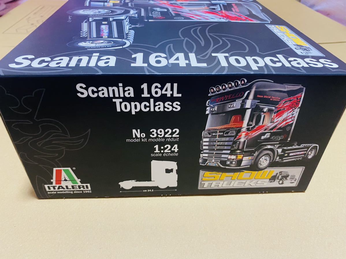 ITALERI/イタレリ 1/24 スカニア 164L トップクラス トラクターヘッド トラック プラモデル 未組立 Scania 164L Topclass_画像2