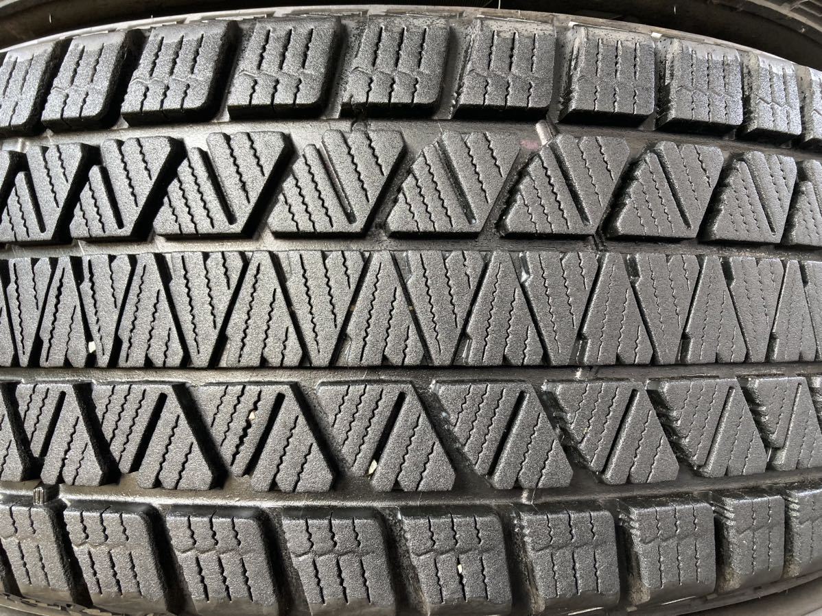 冬4本 225/65R17 102Q ブリヂストン BS ブリザック DM-V3 バリ溝 倉庫保管 中古スタッドレス ハリアー RAV4_画像3