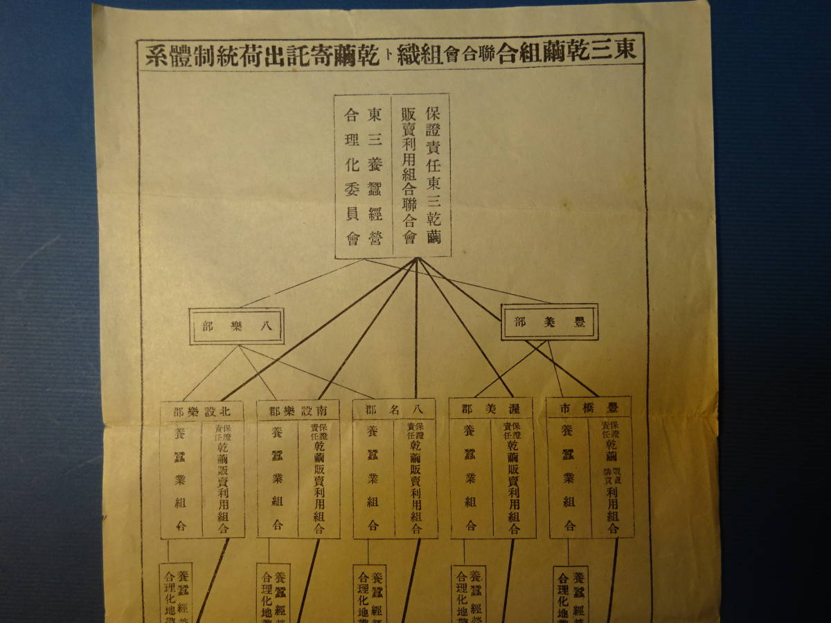 （８）愛知県？　豊橋市、渥美郡、八名郡、南設楽郡、北設楽郡　養蚕、繭等の生産合理化、出荷統制関係資料　（８）_画像6