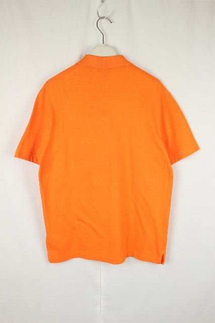 エルメス HERMES Hロゴ ポケット 鹿の子 ポロシャツ オレンジ [48] メンズ トップス カットソー　P114_画像3