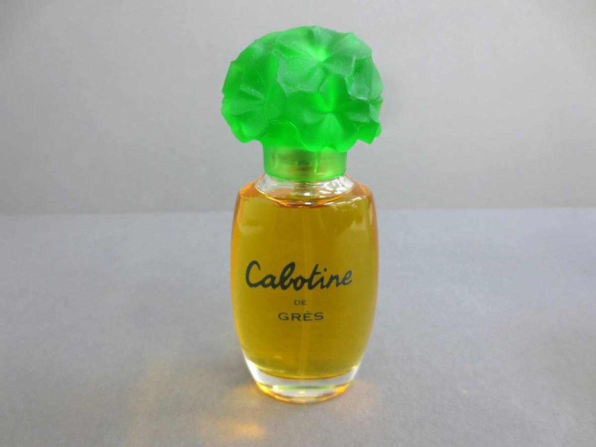 【11-137】グレ GRES カボティーヌ Cabotine オードトワレ EDT 香水 30ml 残量多_画像2