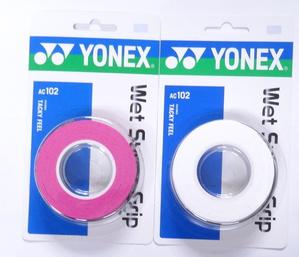 #yo neck sweat super grip AC102[3 pcs insertion ] pink . white. 2 piece set ③