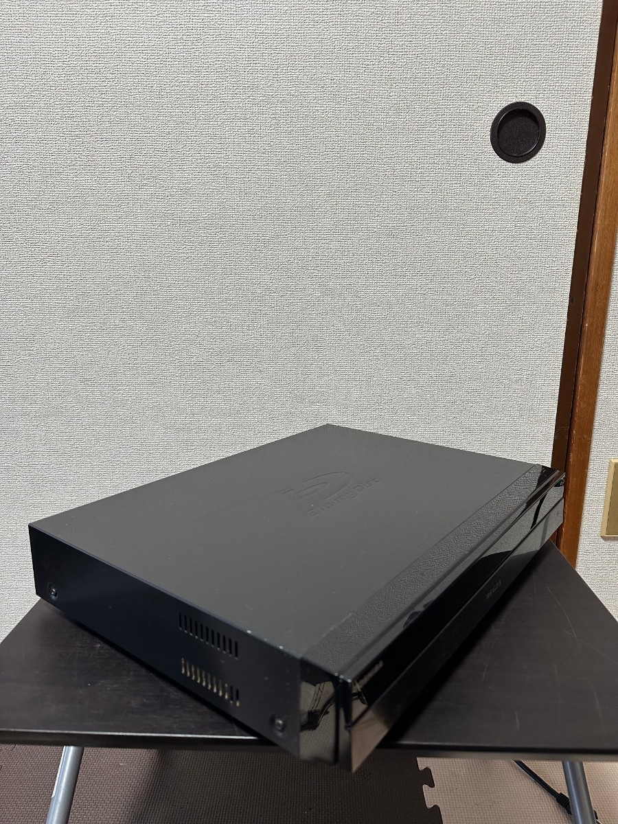 東芝 HDD ブルーレイディスクレコーダー 2011年製 DBR-Z160 通電確認　動作（トレー開閉のみ確認）_画像4