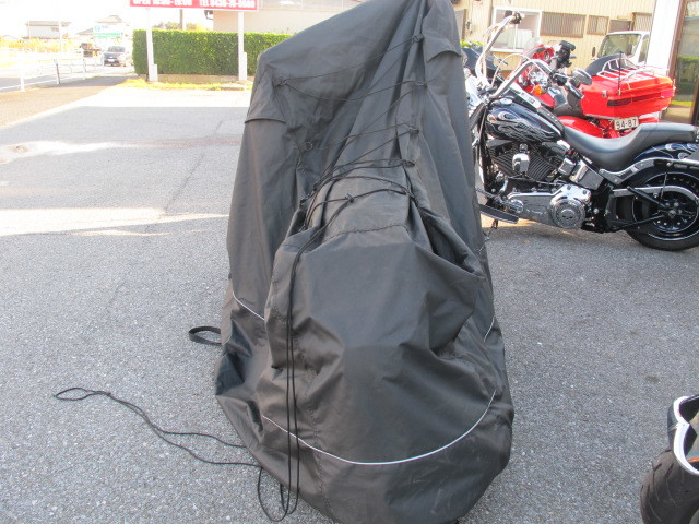 【93100025】ハーレー純正 インドア/アウトドア・モーターサイクルカバー IndoorOutdoor Black Motorcycle Coverの画像6