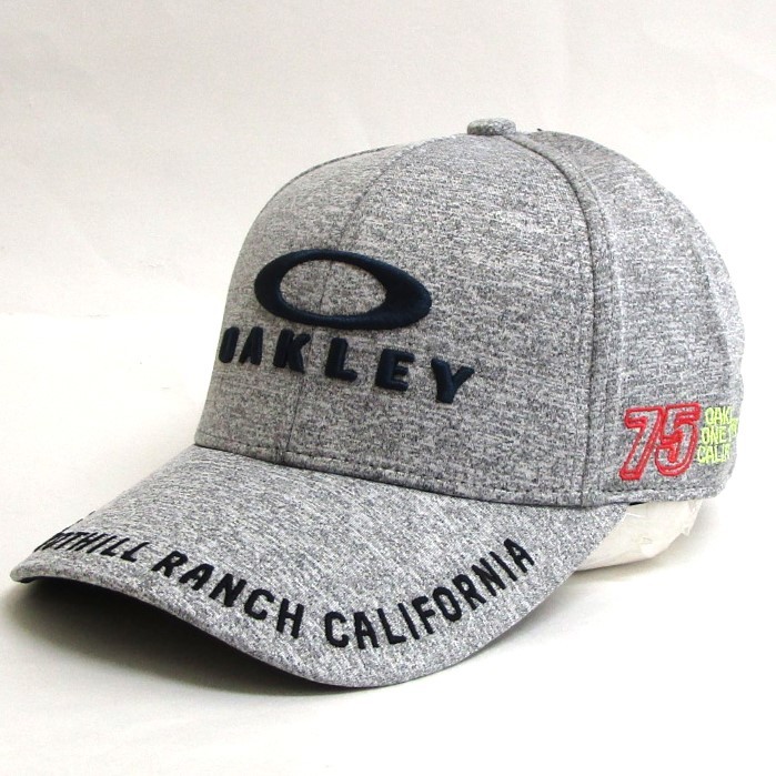 オークリー キャップ FOS901577-27B アスレチック グレー FIXED CAP FA 23.0★送料無料 OAKLEY フィックスド キャップ NEW ATHLETIC GRAY_画像1