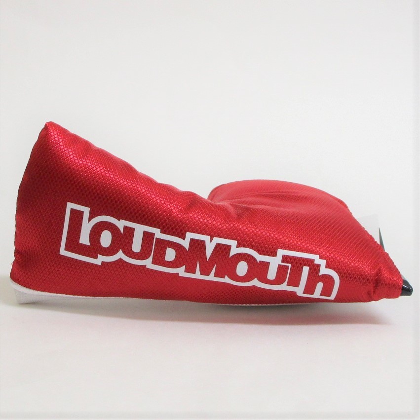 ラウドマウス ブレード レッド 994(LM-HC0012/PN) ★2022年秋冬モデル ピン型 L字 小型 LoudMouth パターカバー シンプル 単色 Red_画像3