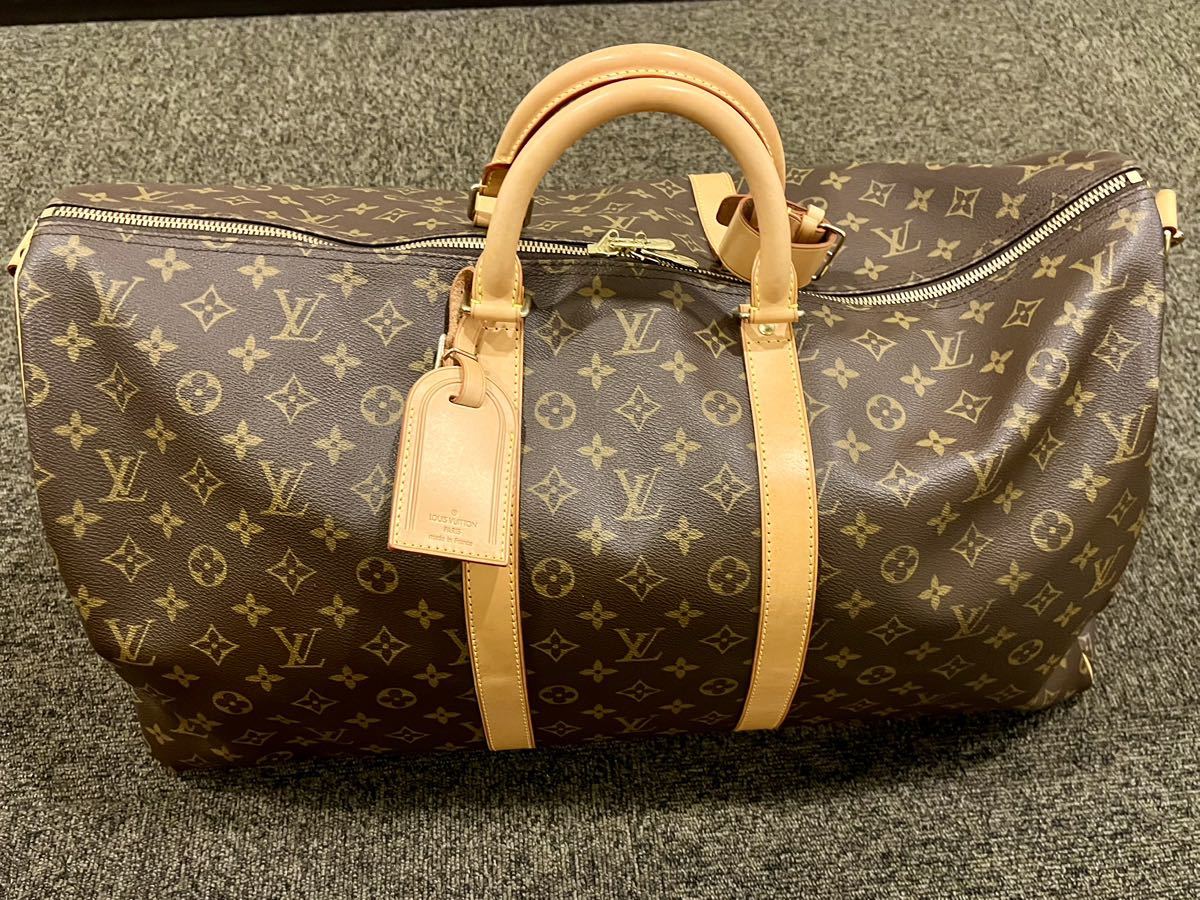 【超美品】【本物】【送料無料】LOUIS VUITTON モノグラム キーポル 60 ボストン ルイヴィトン バッグ_画像1