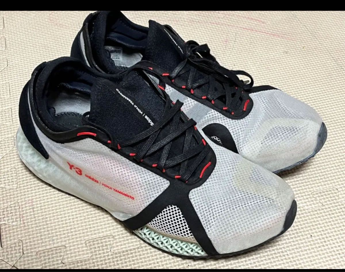 Adidas Y3 Yohji Yamamoto 4D Runner white 28 5cm|Yahoo Adidas Y3 Yohji Yamamoto 4D Runner white 28 5cm|Yahoo