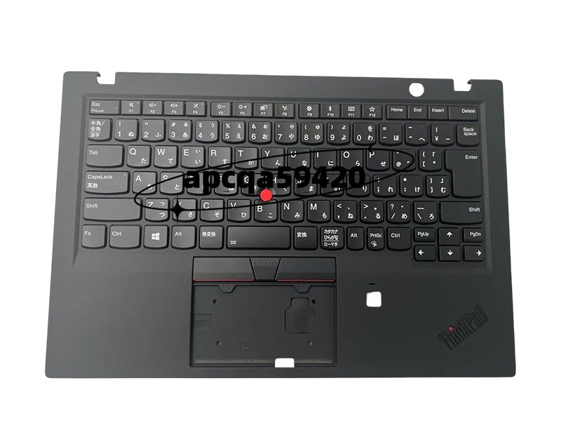 Lenovo ThinkPad X1 Carbon 2018 6th Gen　パームレスト+日本語キーボード　バックライト付き 中古品