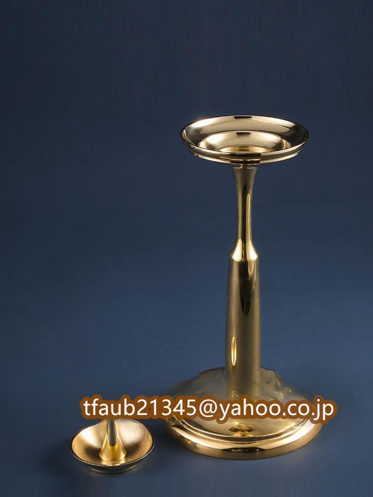密教法具 寺院仏具」極上品 無地壇灯 一対 燭台 仏教美術 仏具 密教法具 寺院仏具」極上品 無地壇灯 一対 燭台 仏教美術 仏具