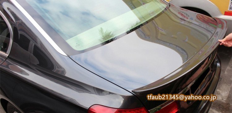 BMW 7 series F01 AC 2009-2015年　 炭素繊維 リアポイラー ウィング カスタム パーツ_画像4