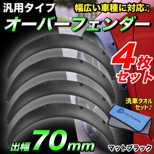  all-purpose over fender . width 70mm 4 sheets black black rivet stop is mi Thai measures Nissan Laurel Leopard S13 S14 S15 R32 R33 R34 R35 Z33