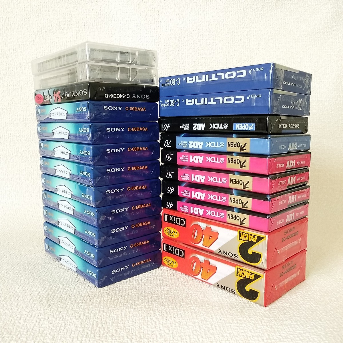 【未使用 】カセットテープ 全24個 SONY / ＴＤＫ 他_画像8