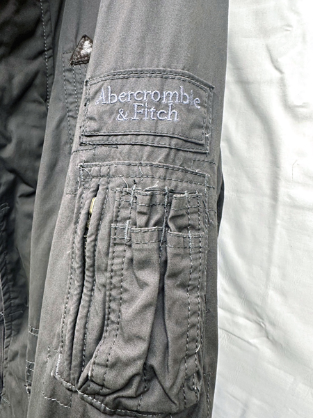 Abercrombie＆Fitch アバクロンビー＆フィッチ MT.WASHINGTON JACKET ワシントンジャケット Lサイズ グレー カーキ アウター [N29112301]_画像7