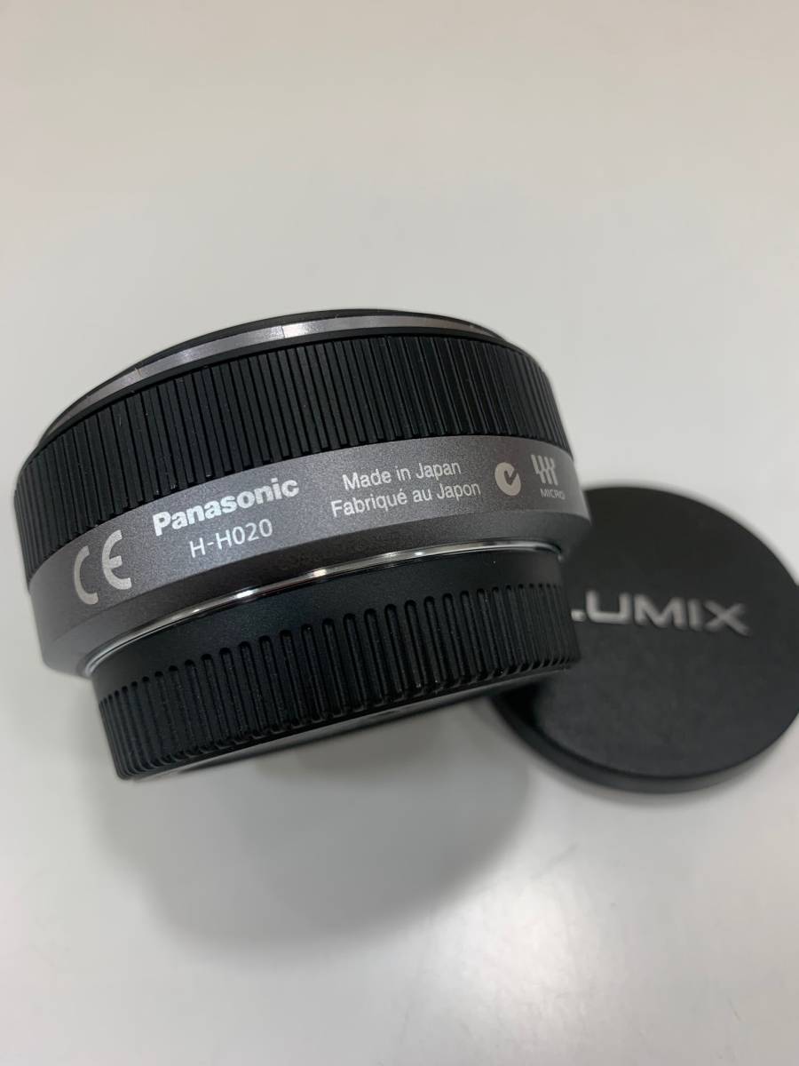 ★☆1円スタート☆LUMIX/ルミックス☆レンズ☆G 1：1.7/20 ASPH Ф46 0.2ｍ/0.66ft☆動作未確認品☆コレクション★☆_画像2