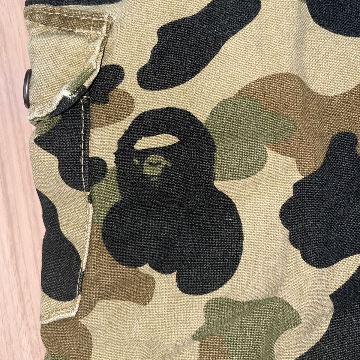 BAPE KIDS ベイプ ゴリラ 迷彩柄 ショートパンツ 100cm カモフラ BAPE KIDS ベイプ ゴリラ 迷彩柄 ショートパンツ 100cm カモフラ