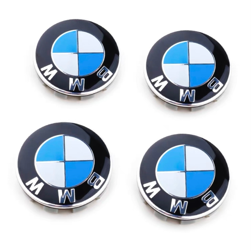 激安BMW ホイールセンターキャップエンブレム　4個セット　直径約6.8cm ホイールキャップ_画像2
