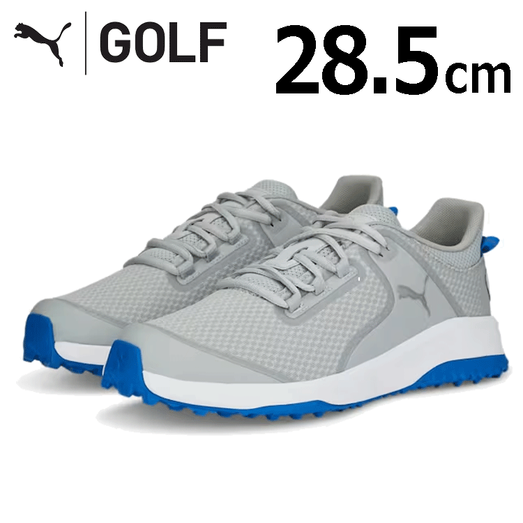 PUMA FUISON GRIP 377527 【プーマ】【スパイクレス】【サイズ：28.5m】【カラー：05 Gray/Silver/Royal】【GolfShoes】