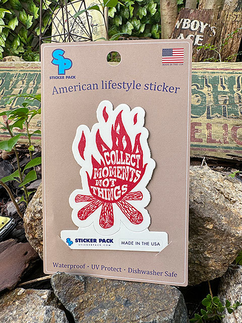  sticker pack outdoor sticker L size ( collect mo- men tsu Burst ) MADE IN U.S.A. water-proof & enduring light material PVC sticker 