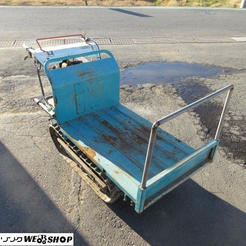 【決算セール】1円 長野 ★直接引取限定★ 関口フレーム 運搬車 SD155D 積載250kg 手動ダンプ クローラー ガソリン ジャンク品_画像1