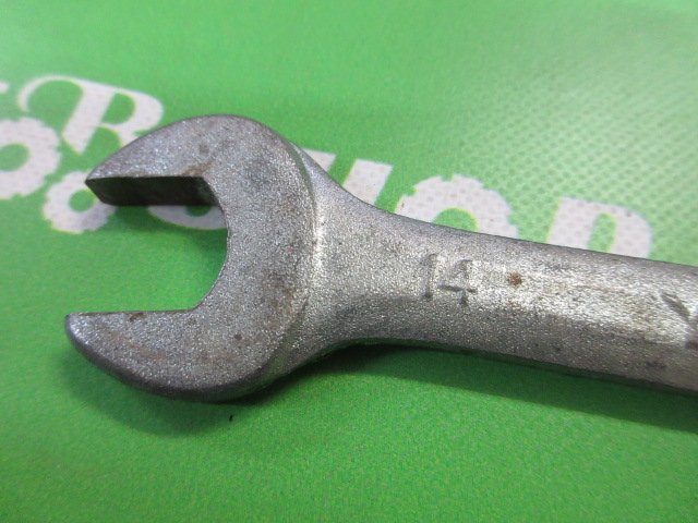 茨城 ヤマハ スパナ 14・17 DROP FORGED ねじ回し OU 両口スパナ 工具 ねじ回し DIY 整備 ■I23101614_画像5