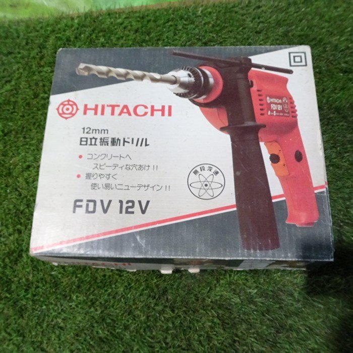 1100円スタート 香川 34 日立 ハイコーキ 振動ドリル FDV12V 電動工具 取説 大工 DIY 単相100V 四国 中古_画像9