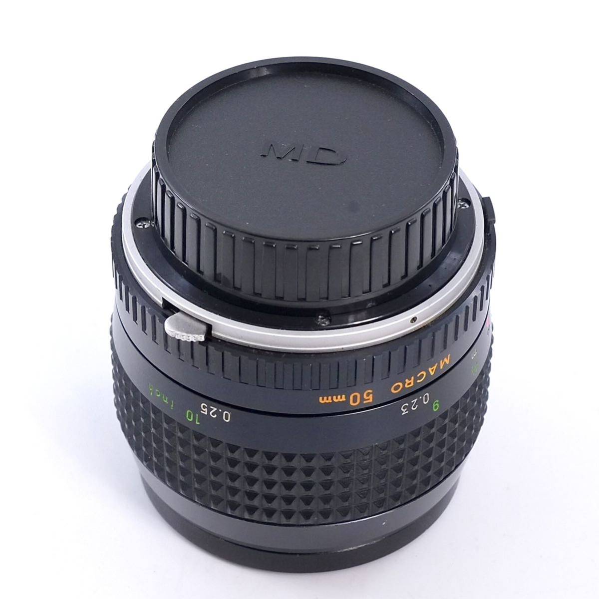 MINOLTA ミノルタ MC MACRO ROKKOR -QF 50mm 1:3.5 一眼レフマニュアルカメラ用レンズ_画像2