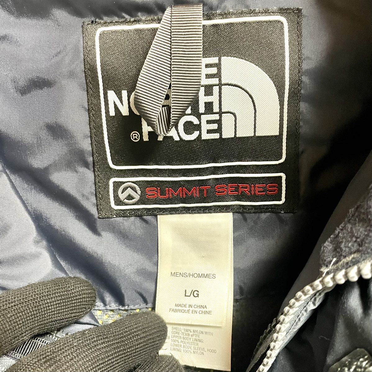 ノースフェイス THE NORTH FACE マウンテンパーカー ナイロンジャケット ゴアテックス SUBARU アウトドア グレー サイズL/G メンズL ＊BM_画像3