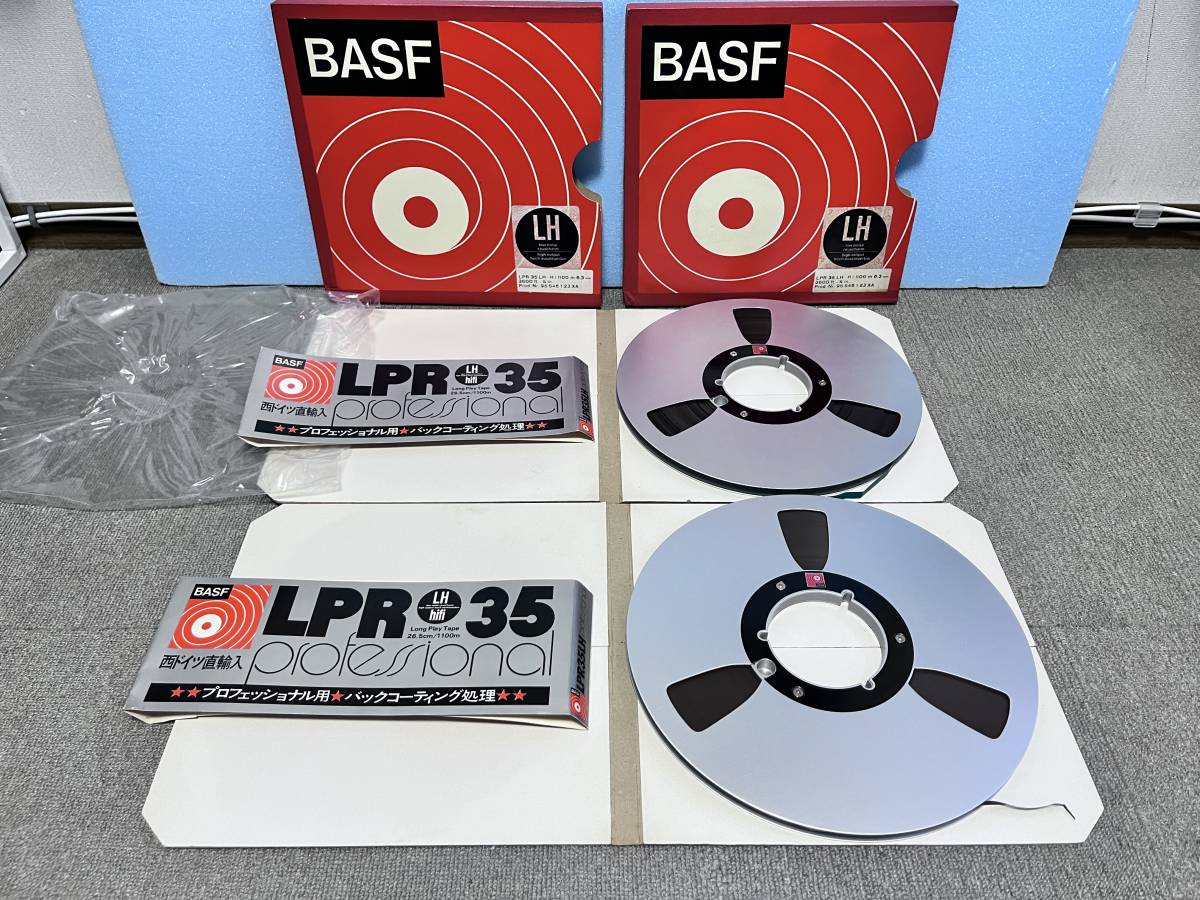 BASF オープンリールテープ LPR35 LH 1100m ２本_画像3