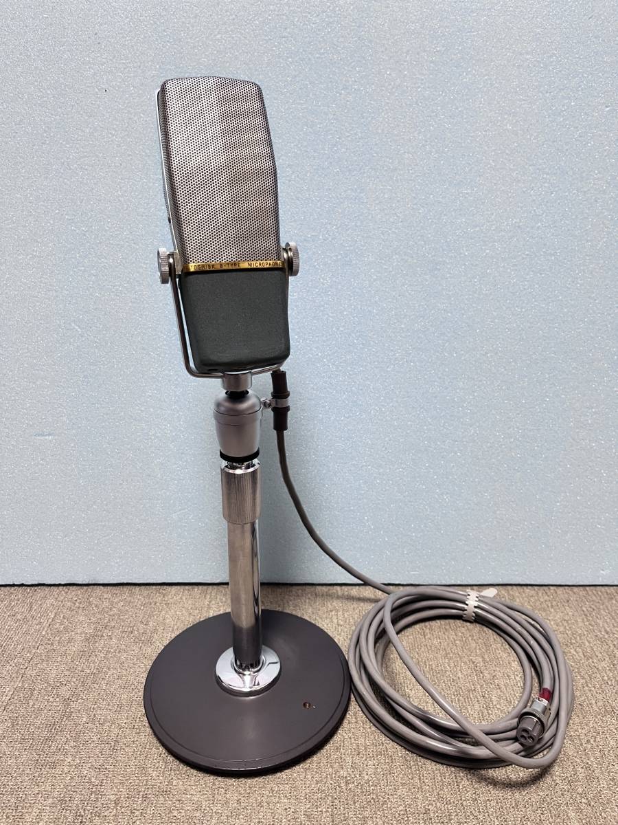 【希少】【美品】東芝 B型 ベロシティマイクロフォン Bベロ TOSHIBA B-TYPE MICROPHONE _画像1